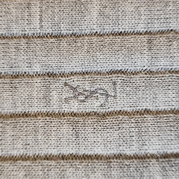 Yves Saint Laurent Cardigan Men's Full Zip Vintage Gray Ribbed Cuff & Co… - Picture 2 of 8